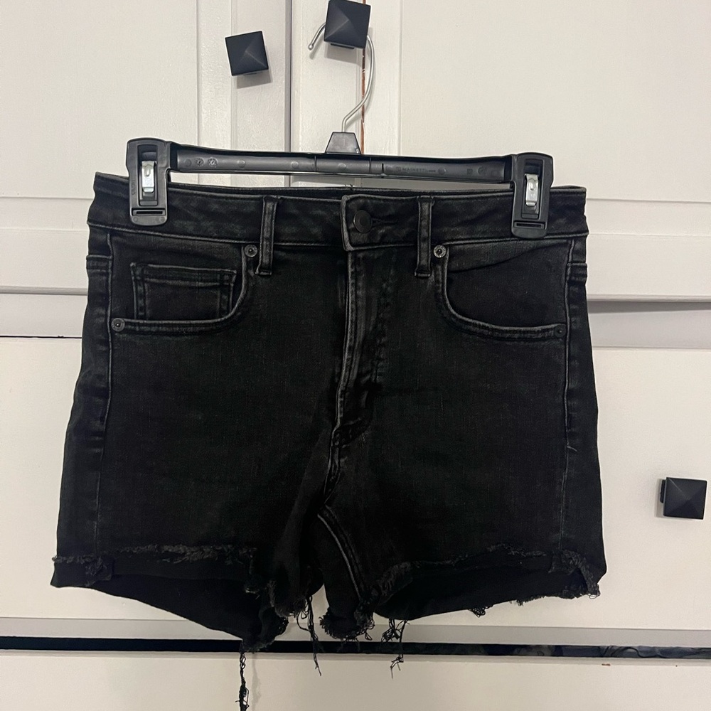 American Eagle Outfitters Black Jean Shorts